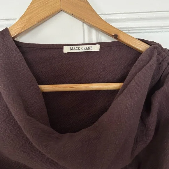 Black Crane Dress - Picture 2 of 4